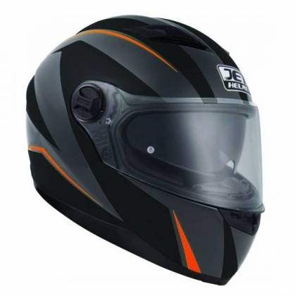 Cască Moto Integrală JET FIGHTER SV MAZE · Portocaliu / Negru / Gri  - 0