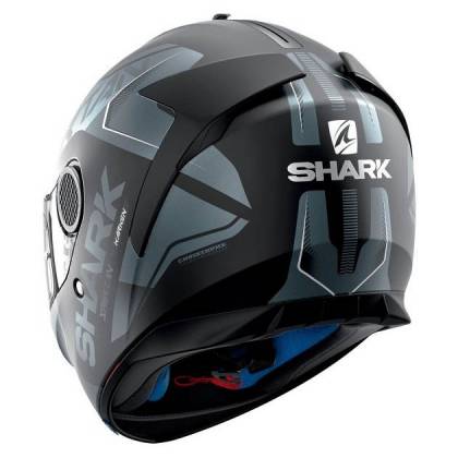 Cască Moto Integrală SHARK SPARTAN KARKEN · Negru / Gri  Mat  - 1