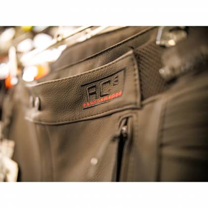 Pantaloni Moto din Piele & Textil BERING SLIDE-R · Negru  - 5