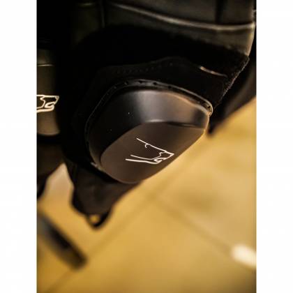 Pantaloni Moto din Piele & Textil BERING SLIDE-R · Negru  - 3