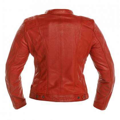 Geacă Moto Damă din Piele RICHA LAUSANNE · Roșu  - 2