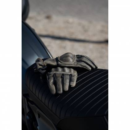 Mănuși Moto din Piele RICHA BOBBER · Gri  - 1