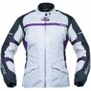 Geacă Moto Damă din Textil SIXGEAR LUNA · Gri / Mov