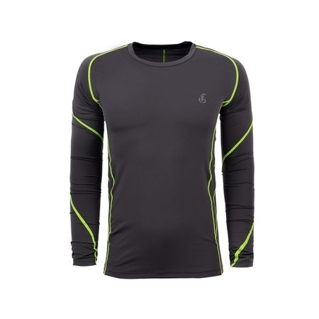 Bluză Enduro - Cross GlO&SPORT · Gri / Verde-Fluo 