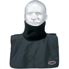 Cagulă moto cu gât scurt SHAMPA · Negru 