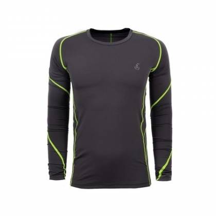 Bluză Enduro - Cross GlO&SPORT · Gri / Verde-Fluo  - 0