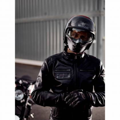 Cască Moto Open Face SHARK S-DRAK CARBON · Gri  - 5