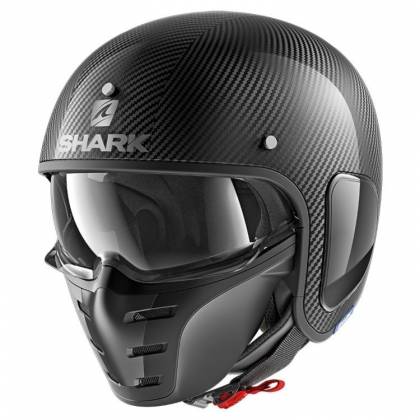 Cască Moto Open Face SHARK S-DRAK CARBON · Gri  - 0
