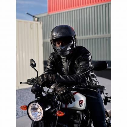 Cască Moto Open Face SHARK S-DRAK CARBON · Gri  - 4