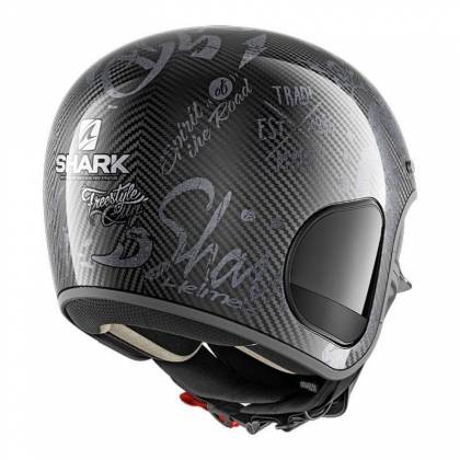 Cască Moto Open Face SHARK S-DRAK CARBON FREESTYLE CUP · Negru  - 3