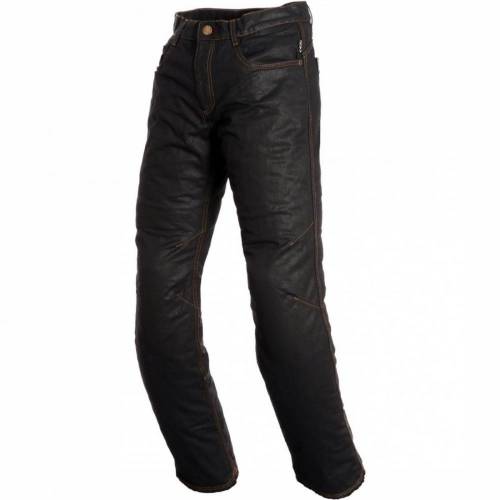 Blugi Moto cu Aranium SEGURA BOWER · Negru 