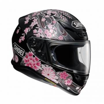 Cască Moto Integrală SHOEI NXR HARMONIC TC-10 · Negru / Gri / Roz  - 1