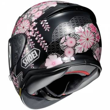 Cască Moto Integrală SHOEI NXR HARMONIC TC-10 · Negru / Gri / Roz  - 2