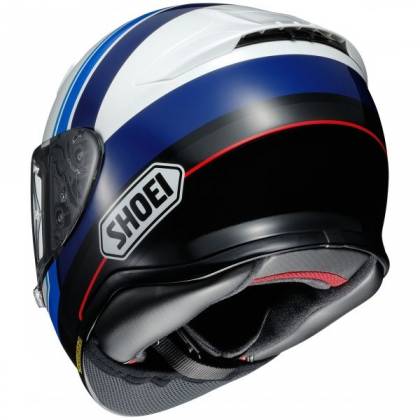 Cască Moto Integrală SHOEI NXR PHILOSOPHER TC-2 · Negru / Alb / Albastru  - 4