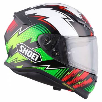 Cască Moto Integrală SHOEI NXR VARIABLE TC-4 · Negru / Verde / Roșu / Gri  - 1