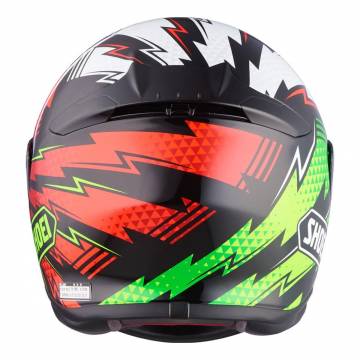 Cască Moto Integrală SHOEI NXR VARIABLE TC-4 · Negru / Verde / Roșu / Gri  - 2