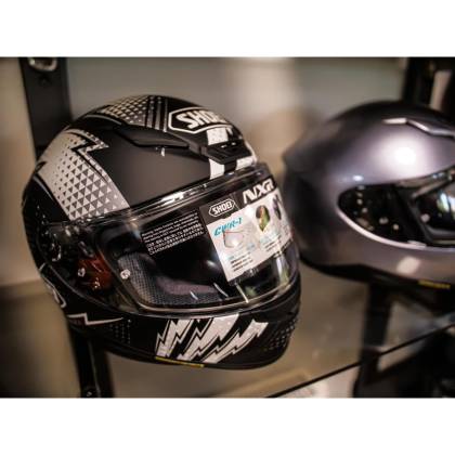 Cască Moto Integrală SHOEI NXR VARIABLE TC-5  · Negru / Gri / Alb  - 1