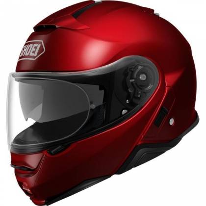 Cască Moto Flip-Up SHOEI NEOTEC-II WINE RED · Roșu  - 0