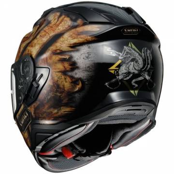 Cască Moto Integrală SHOEI GT-AIR II DEVIATION TC-9 · Negru / Maro  - 2