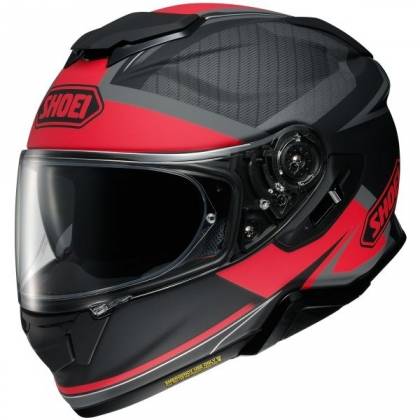 Cască Moto Integrală SHOEI GT-AIR II AFFAIR TC-1 · Negru / Roșu / Gri  - 0