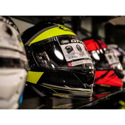 Cască Moto Integrală SHOEI GT-AIR II AFFAIR TC-3 · Negru / Verde Fluo  - 2