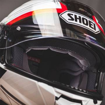 Cască Moto Integrală SHOEI GT-AIR II AFFAIR TC-6 · Negru / Alb / Roșu  - 1