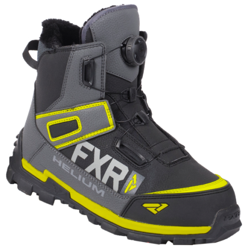 Bocanci FXR HELIUM OUTDOOR BOA 2020 · Negru / Gri / Verde-fluo 