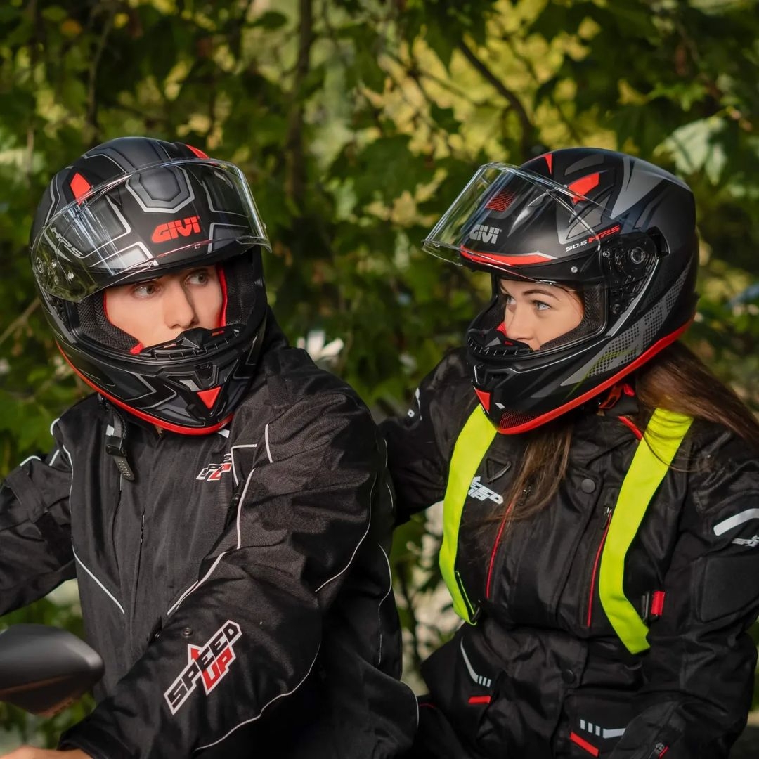 Geacă Moto Damă din Textil SPEED UP TREK LADY · Negru  - 5