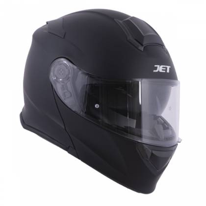 Cască Moto Flip-Up JET RUMBLE · Negru Mat  - 0