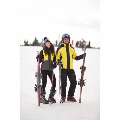 Geacă Outdoor / Schi Damă STRINDBERG 5147, Dermizax · Negru / Galben  - 7