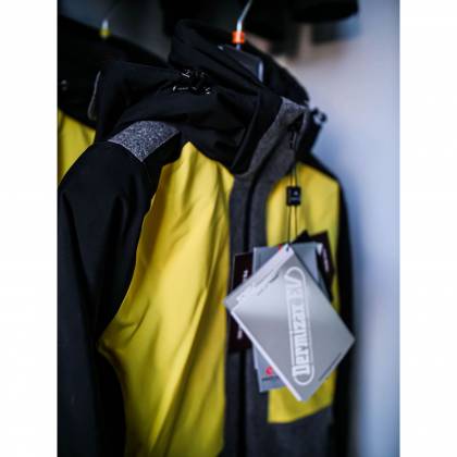 Geacă Outdoor / Schi Damă STRINDBERG 5147, Dermizax · Negru / Galben  - 8