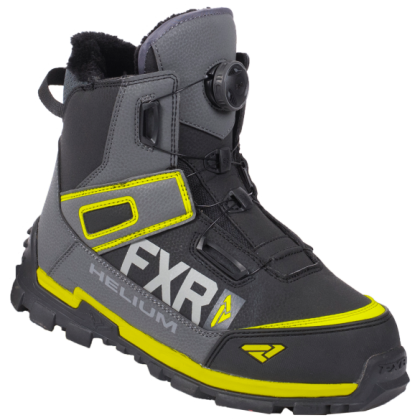 Bocanci FXR HELIUM OUTDOOR BOA 2020 · Negru / Gri / Verde-fluo  - 0