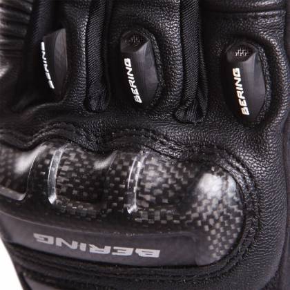 Mănuși Moto din Piele & Textil BERING DERECK · Negru  - 3