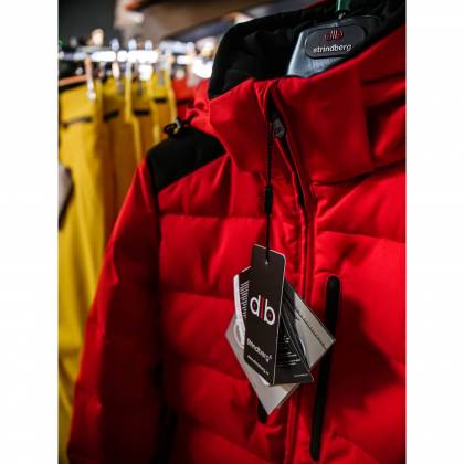 Geacă Outdoor / Schi Puf Damă STRINDBERG 5128 DEV, Dermizax · Roșu / Negru  - 4