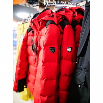 Geacă Outdoor / Schi Puf Damă STRINDBERG 5128 DEV, Dermizax · Roșu / Negru  - 1