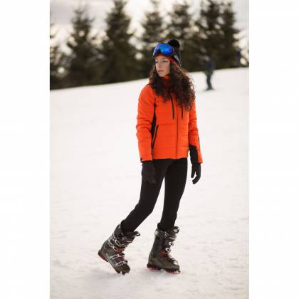 Geacă Outdoor / Schi Puf Damă STRINDBERG 5128 DEV, Dermizax · Portocaliu / Negru  - 3