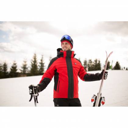 Geacă Outdoor / Schi STRINDBERG 2147 D, Dermizax · Roșu / Negru  - 4