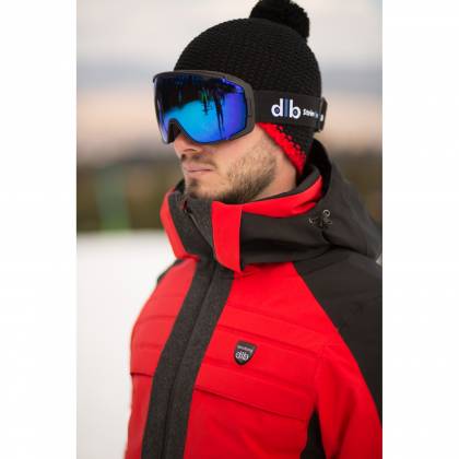 Geacă Outdoor / Schi STRINDBERG 2147 D, Dermizax · Roșu / Negru  - 1