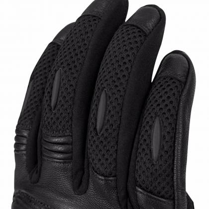 Mănuși Moto din Piele & Textil BERING KX-ONE · Negru  - 3