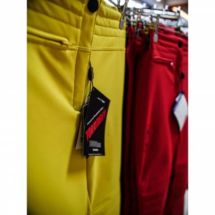 Pantaloni Outdoor / Schi Softshell Damă STRINDBERG 5072/8, Toraydelfy · Galben / Negru  - 1