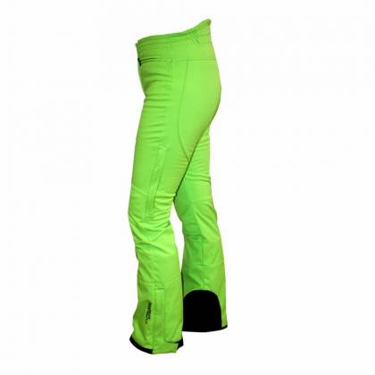 Pantaloni Outdoor / Schi Softshell Damă STRINDBERG 5072/8, Toraydelfy · Verde-Fluo / Negru  - 1