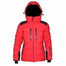 Geacă Outdoor / Schi Puf Damă STRINDBERG 5128 DEV, Dermizax · Roșu / Negru