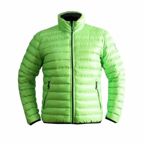 Geacă Puf cu Pene de Gâscă, Reversibilă STRINDBERG 2078 VF · Verde 