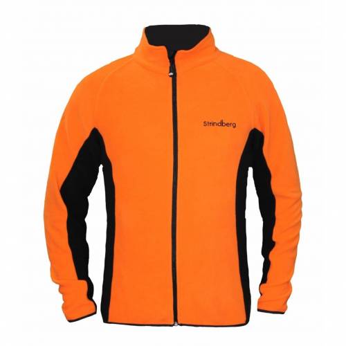Bluză Polar STRINDBERG 2100 · Negru / Portocaliu 