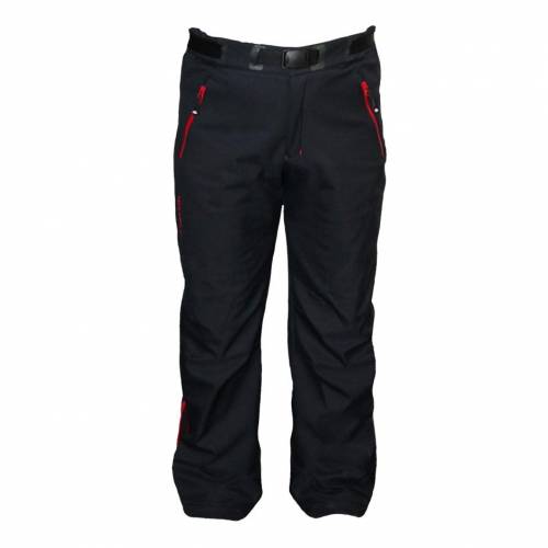 Pantaloni Softshell Outdoor / Schi STRINDBERG 2101 Toraydelfy · Negru / Roșu 
