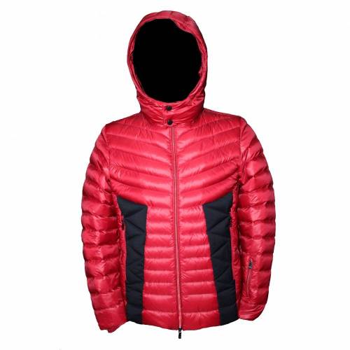 Geacă Puf STRINDBERG 2117/B · Roșu / Negru 