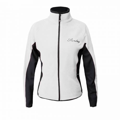 Bluză Polar Damă STRINDBERG 5153 · Alb / Negru 