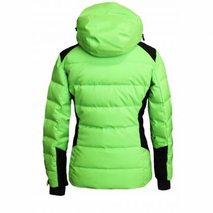 Geacă Outdoor / Schi Puf Damă STRINDBERG 5128T, Toraydelfy · Verde-Fluo / Negru  - 8