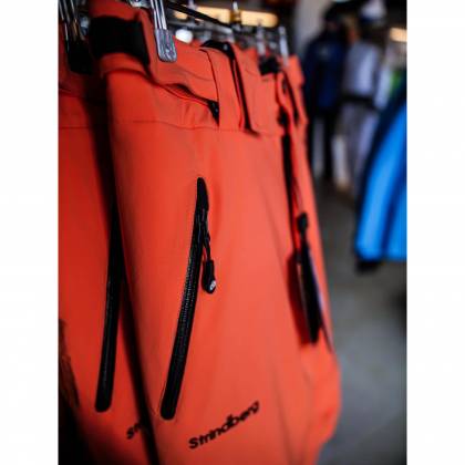 Pantaloni Outdoor / Schi STRINDBERG 2092CH, Dermizax · Portocaliu / Negru  - 2