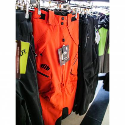 Pantaloni Schi Damă STRINDBERG 5104/18 DEV, Dermizax · Portocaliu / Negru  - 1